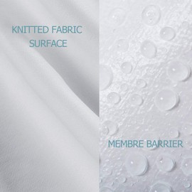 Bedecor Zippered Mattress Encasement Protector Breathable Smooth，Applicable to Home Hotel RV Hospital -2 Packs Twin(FITS UP to 13")