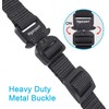 Vigorport Utility Straps with Quick Release Metal Buckle, Nylon Backpack