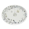 Fitz and Floyd Noel Noir Set of 2 Holiday Platters,