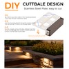 CLOUDY BAY [6 Pack] 4 Inch 12V-15 VAC/DC Low Voltage