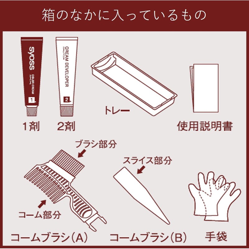 Syoss Oleo Cream, Dye for White Hair, Quasi-Drug (Japanese Regulatory