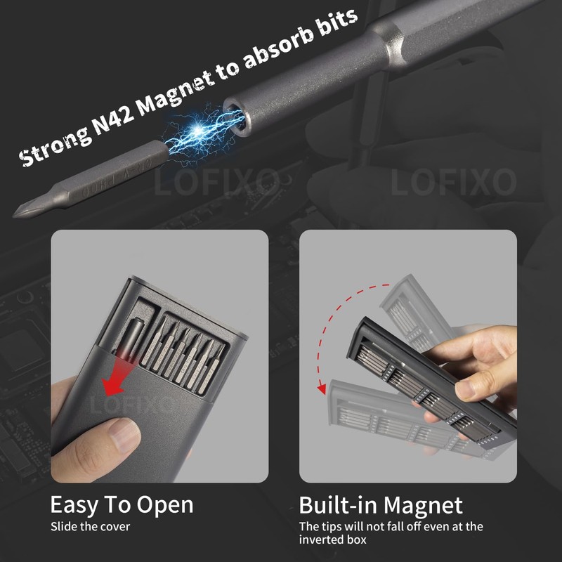 Eyeglass Repair kit,Magnetic Screwdrivers Torx