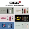 SIGG Traveller Black Water Bottle (1 L), Pollutant-Free and Leak-Proof