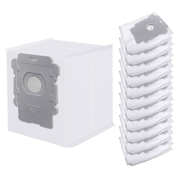 WKZO 12 Pcs Dirt Disposal Bags Replacement Parts for iRobot