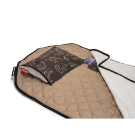 Tot Cot Kids Nap Mat - Toddler Preschool Daycare Bedding Cover with Blanket and Pillow - Dinosaurs