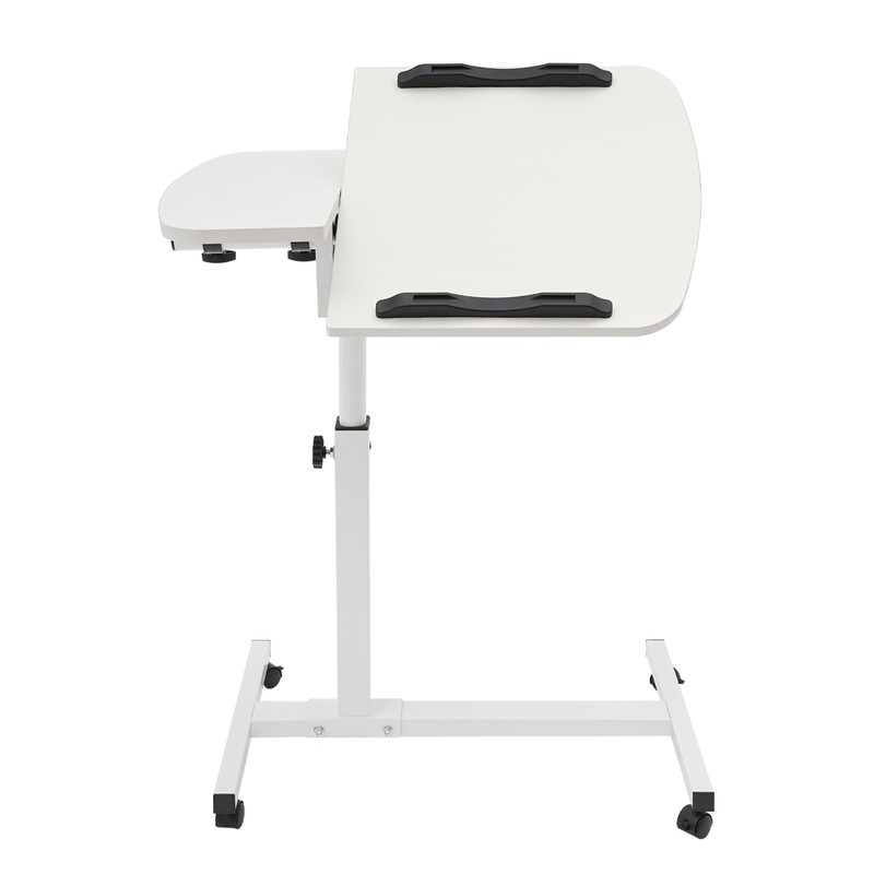 ILWorkTLs Angle & Height Adjustable Rolling Table Desk,Laptop Notebook Stand