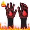 Esshogo BBQ Gloves, BBQ Accessories for Grill, Fireplace, Baking, Kitchen