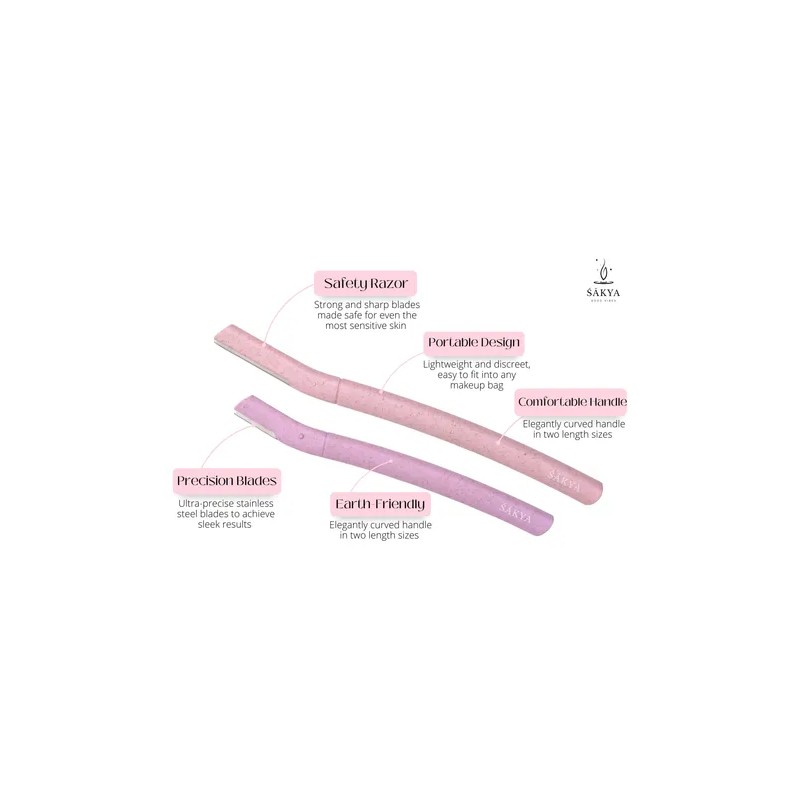 Herramienta De Dermaplaning Sakya, Rastrillo Facial Biodegra
