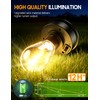 KOOPER Metal Solar Lanterns Outdoor Waterproof, 2 Pack Brighter Hanging