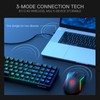 Redragon S136 Gaming Keyboard & Mouse Combo, 75% K628 Tri-Mode