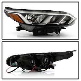 ACANII - Replacement For [Halogen Model] 2020 2021 2022 Nissan Sentra S | SV Headlight Headlamp Replacement Right Passenger Side