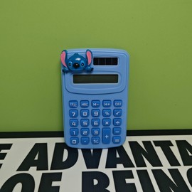 OMEIU Store Pocket Calculator, Classic and advanced functions, Desktop Calculator with Large LCD Display and Sensitive Button,Standard Function for Office, Home, School (Stch)