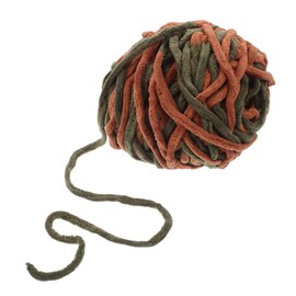 Hohopeti Chunky Knitting Yarn Woolen Triangle Neck Scarf Yarn Machine Hand Knit