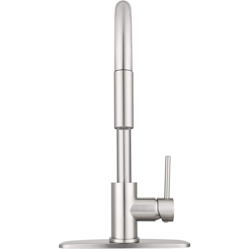 Pacific Bay Bellevue Pull-Down Kitchen Faucet – Single-Handle with in-Line