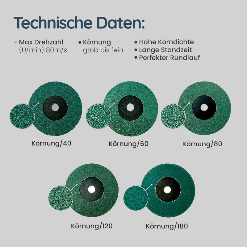 WELLERWERKZEUGE 15-Piece Accessory Set Diameter 76 x 10 mm Cutting