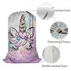 Swono Unicorn Laundry Bags with Locking Drawstring Closure 28" x