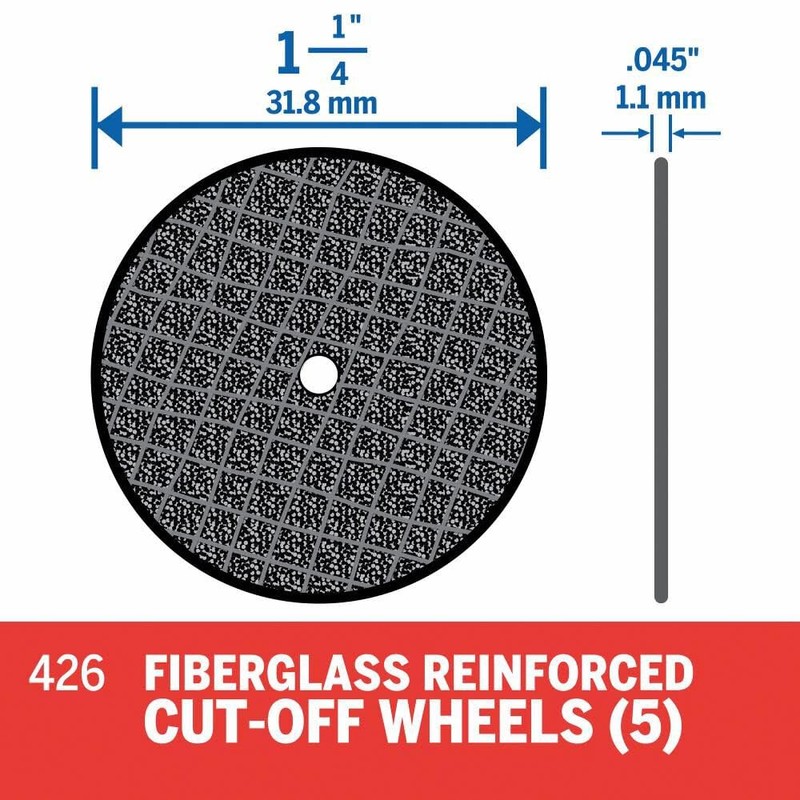 Dremel, 426, Wheel, Cut Off, Pk5