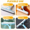 3 in 1 Window Cleaning Scraper, 2025 New Squeegee for