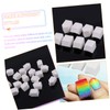 Minkissy 48pcs Gradient Nail Art Sponges for -use Makeup and