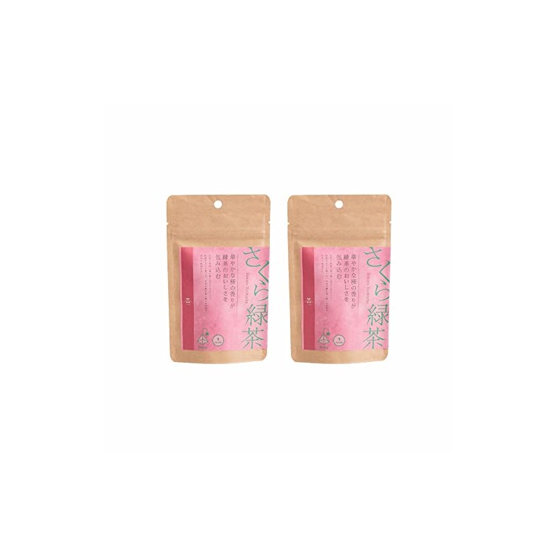 Chanominokai Sakura Green Tea 0.7 oz (20 g) (0.8 oz