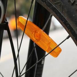 Bicycle Spoke Warning Light, Wheel Light, Taillight, Safety Reflector BL08990 100ea