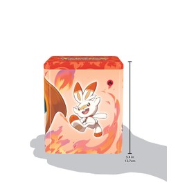Pokémon-Sammelkartenspiel: Feuer-Stapel-Tin-Box: Glurak (3 Boosterpacks & 1 Münze)