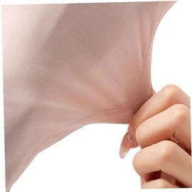 Dinntty Gloves, Sun Protection, UV Protection, Ice Silk, Breathable, Half Finger Mittens, Fingerless, Summer, Women's, Beige
