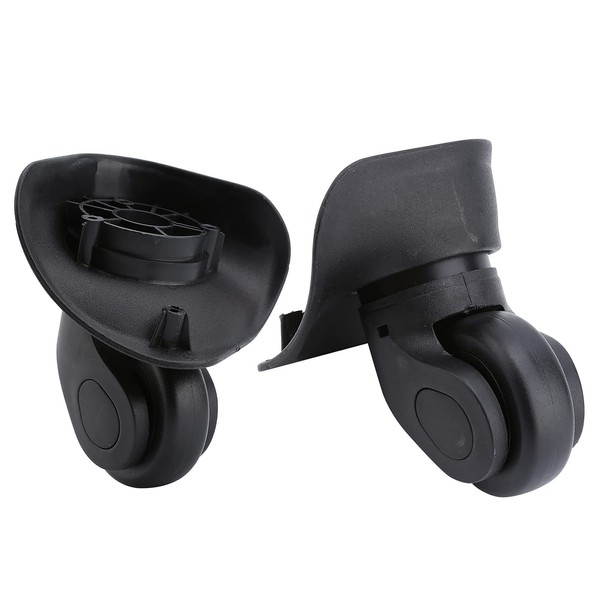 1 Pair Suitcase Replacement Wheels, PVC Wheels for Luggage Suitcase