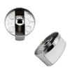 LBB＆ZQQ 4Pcs Universal Gas Stove Knobs - 8mm Metal Hob