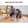 Soft Knee Pads with Memory Foam for Flooring Installers, Extra