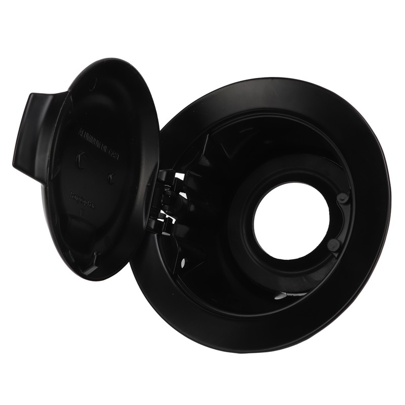 Fuel Filler Cap Matte Black 68250120AA Gas Door Cap Replacement