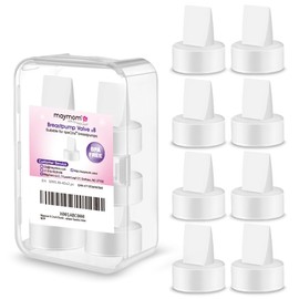 Maymom 8 Count Duckbill Valves for Spectra S1 Spectra S2 Spectra 9 Plus. Not Original Spectra Pump Parts Replace Spectra Duckbill Valve Not Original Spectra S2 Accessories Work w Spectra (White)