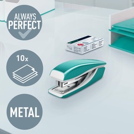 Leitz Next Series 10 Sheet Wow Mini Stapler - Ice Blue