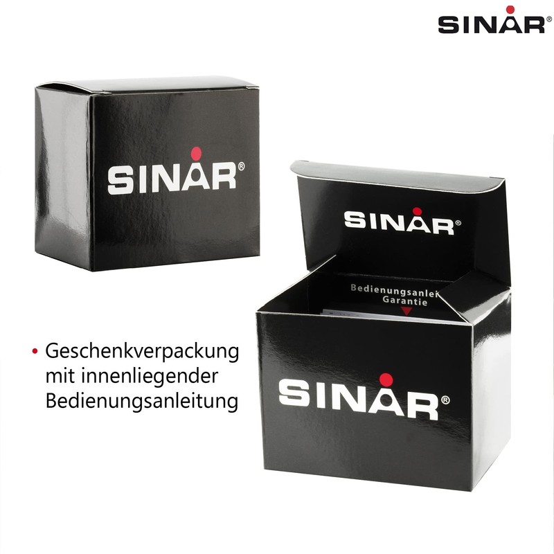 Sinar Armbanduhr XE – Watch Resin Strap, Black