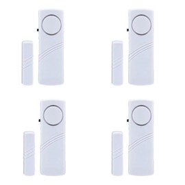 4 Pack Window Door Alarm, Door Sensor Alarm for Kids Safety, Alarm System for Home Security for Pool, Garage, Apartment, Dorm, RV and Office