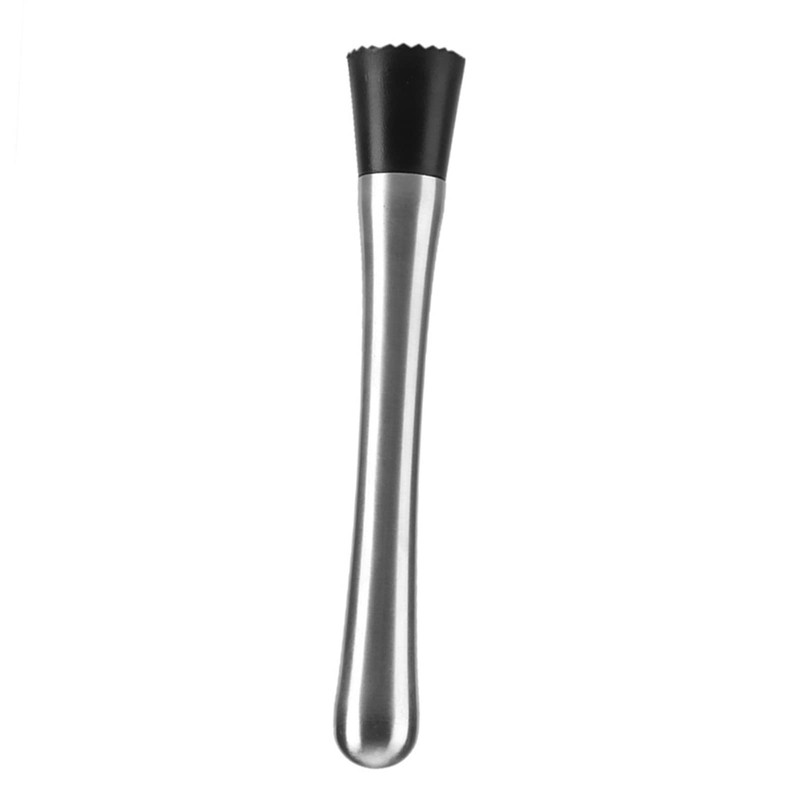 Stainless Steel Cocktail Muddler Mojito Masher Barware Tool for Home