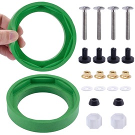 RAINGOWN Toilet Replacement Kit Inside Tank, Includes 3 Inch 2 Pack Toilet Tank Gasket, Bolts and Other Essential Parts for Toilet Tank Parts Champion 4 Toilet Parts AS738756-0070A