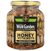 W.ild Garden Honey with Nuts 14 oz (Pack of 6)