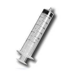 EXELint 60 ml (2 oz) Syringe, Disposable Syringes Sterile, 50 ml to 60 ml Medical Grade Luer Slip Tip Syringe (10 Pack)