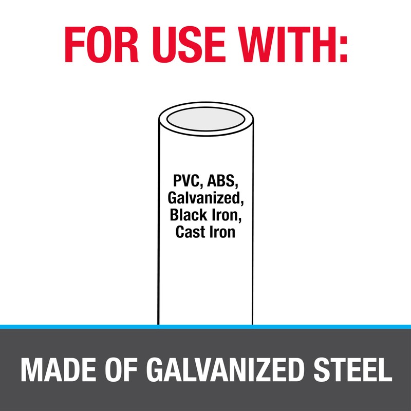 Oatey 33923 28 Ga. Galvanized Hanger Strap, Bagged - 3/4-Inch