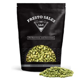 Edamame beans, Dry roasted salted, Nutritional, Fresh, NON-GMO, Low-Calorie Vegetarian, Packed in a 1 lb. (16 oz.) resealable pouch bag by Presto Sales LLC