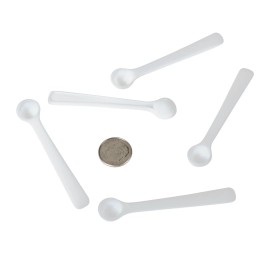 Heroscoops 1/16 Teaspoon (1/16 tsp) Measuring Spoons - 0.3 mL Scoops (0.33cc) 200mg to 300m - 10 scoops