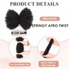 Teresa Springy Afro Twist Human Hair for Braids and Dreadlocks,