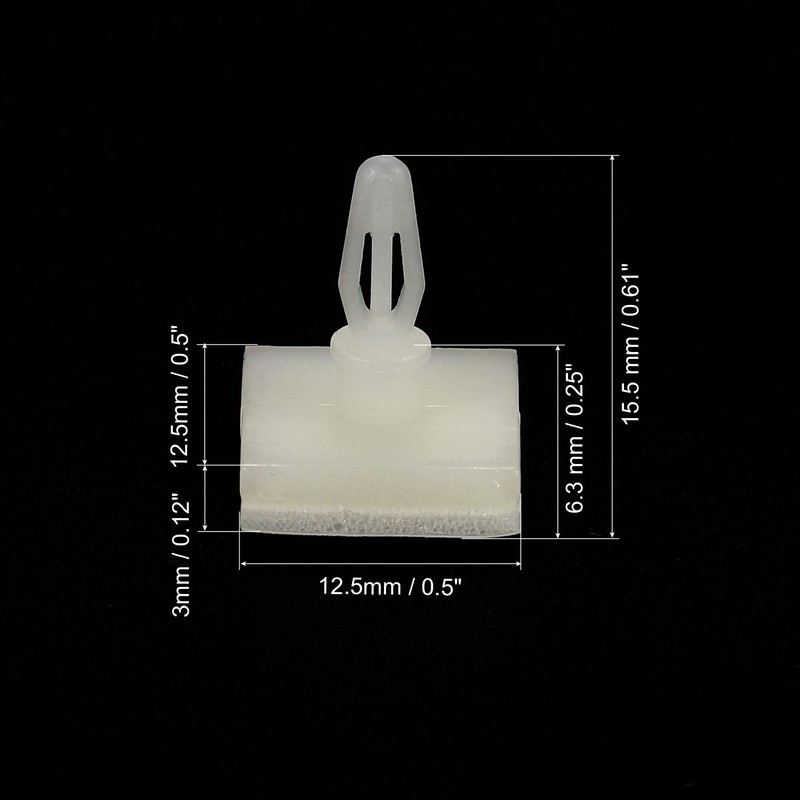 PATIKIL 30 Pack Reverse Mounting Insulation Angle Column PCB Spacer