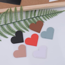 Heart Page Markers for Men Women 5PCS Book Lovers Bookmarks Gifts for Dad Mom Bookworm Birthday Christmas Retirement Gift for Daughter Son Bookish Book Makers for Besites Bibliophile Reader