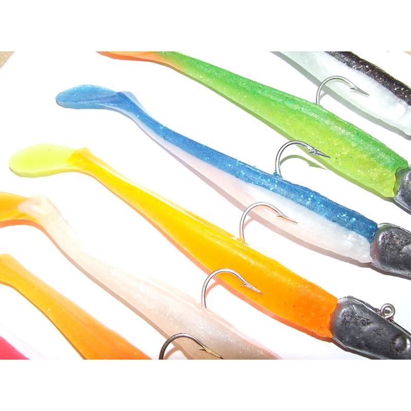 FFT 60g SAND EEL LURES PUFFIN SHAD BOAT NORWAY WRECK