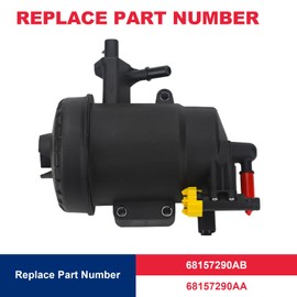 6.7 Cummins Fuel Filter Housing Assembly Fits for Ram 2500 3500 4500 5500 2013-2018 6.7L Cummins Turbo Diesel Engine Replaces#68157290AB 68157290AA