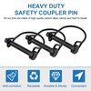 INCREWAY 4PCS Wire Lock Pin, 5/16" Carbon Steel Shaft Locking