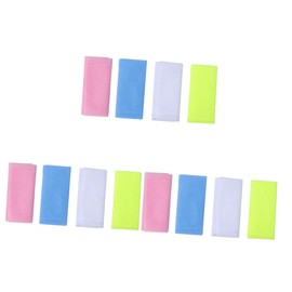 FOMIYES 3sets Back Scrubber Bath Towel Nylon Exfoliating Cloth Long Shower Towel for Men/women Boys and Girls Body 4pcs*3