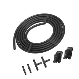 Partuto 7pcs Front Windshield Washer Nozzles for Toyota for Scion for Lexus 2 Meters Windshield Washer Hose with 4pcs Connectors Replaces 85381-12300 Replacement